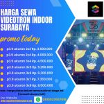 harga sewa videotron indoor surabaya